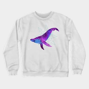 space whale Crewneck Sweatshirt